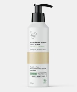 Huile Démaquillante toute Douce - Parfum Lait d'amande BIO, 150 ml